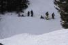 Abbi leading the ski tour