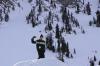 Connor headed over the jump